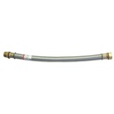 STAINLESS STEEL BRAIDED WINC HANDLE BALL VALVE HOSE 50CM