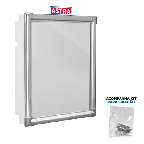 [LB5-L] Espelho Aluminio Lisa 60x40cm