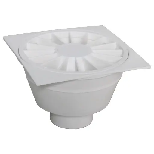 [R3*BR1] Ralo Sifonado Redondo Sup.Qd.Grelha Br.