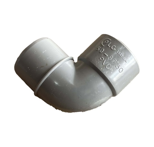 [PVCFT00032] PVC COUDE (45) 110 MM GREY