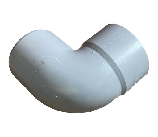 [PVCFT00038] PVC COUDE (45) 100 MM GREY